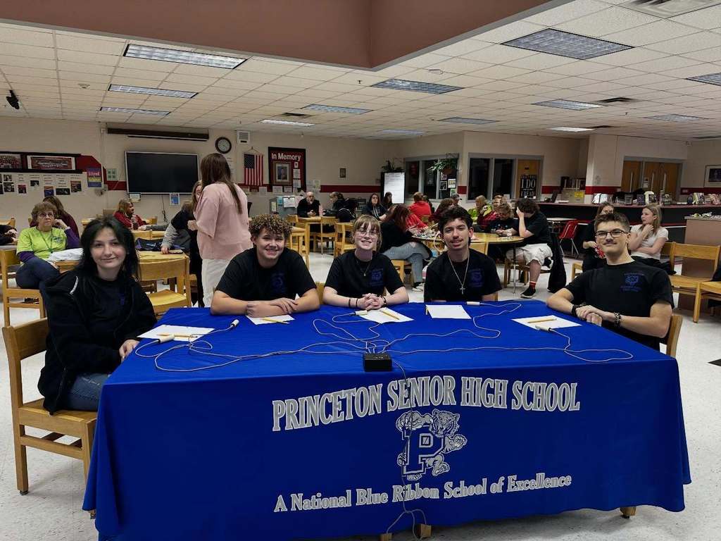 Princeton High School's Academic Bowl team