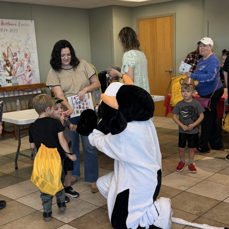 children at the readiness roundup at the Chuck Mathena Center  