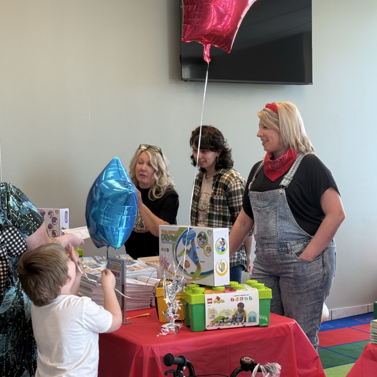 children at the readiness roundup at the Chuck Mathena Center. 