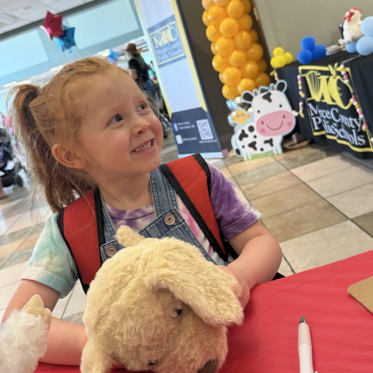 students and staff pictured at the readiness roundup event. 
