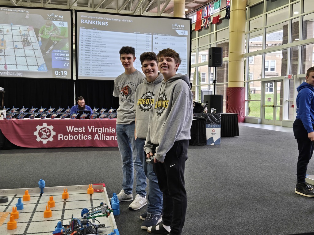 Reid, Levi and Dylan ready to compete.