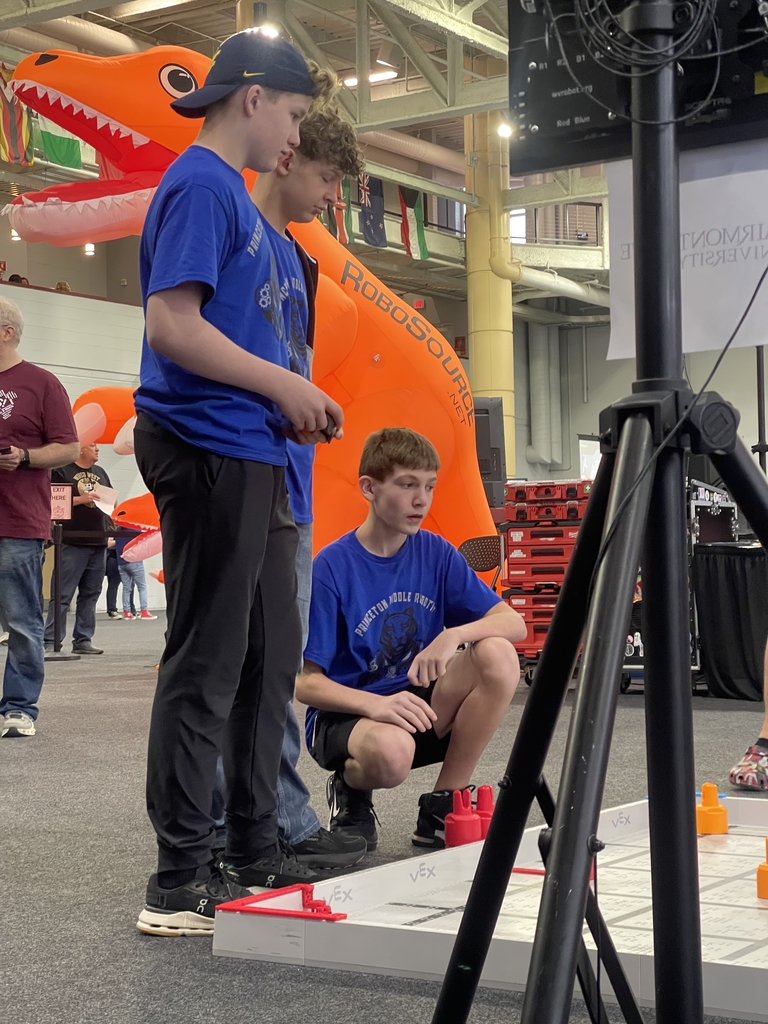 Wade, Grayson and Weston focused on the robotics field.