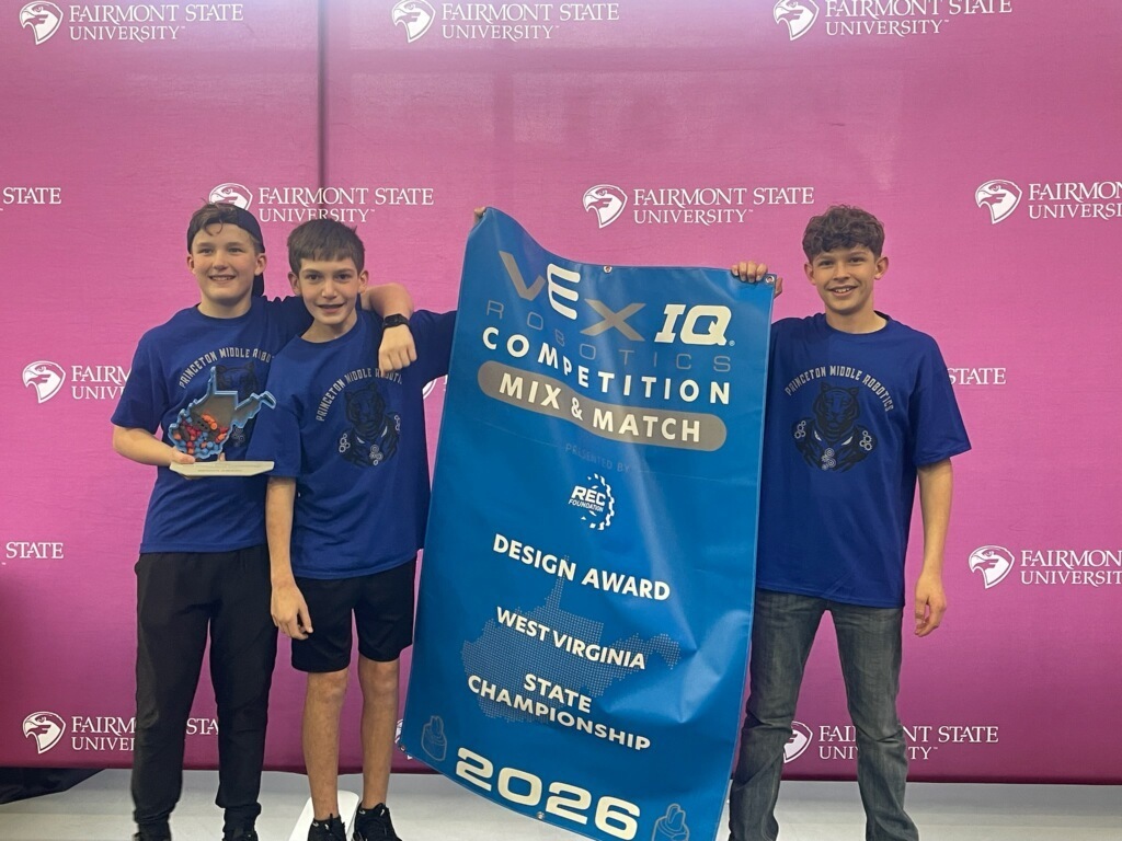 Winning the Design award.