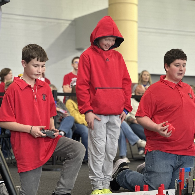 students at the WV VEX Robotics Competition in Fairmont