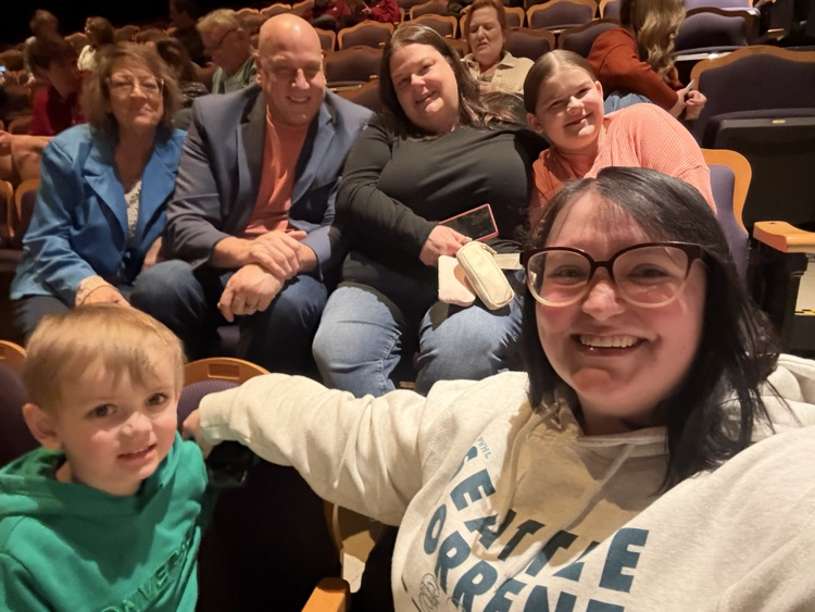 2026 All County Band Performance. pictures show the band, directors, and audience members  