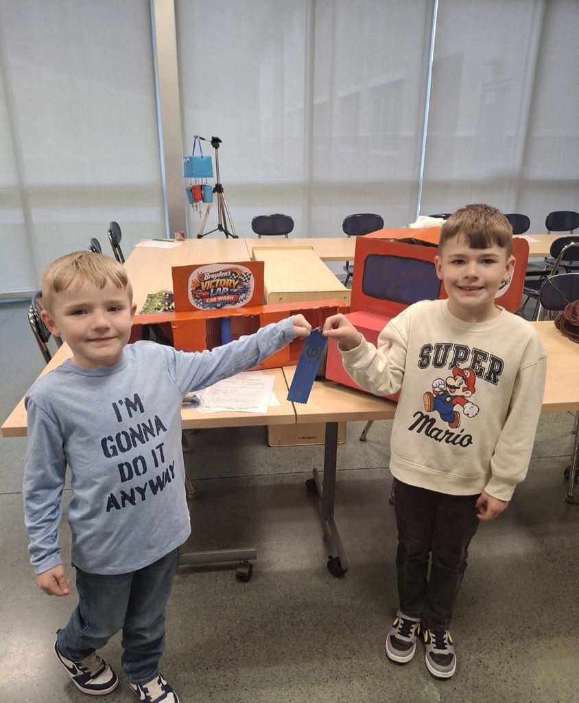 Congratulations to our Trash to Treasure winners in the Pre-K to 2nd grade division!