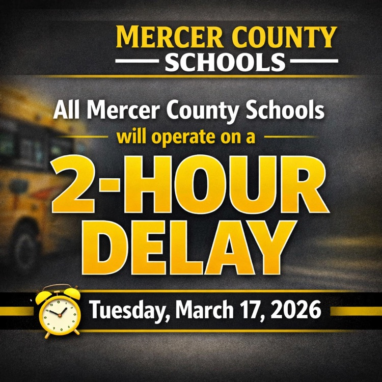 2 hour delay Tuesday, March 17th  
