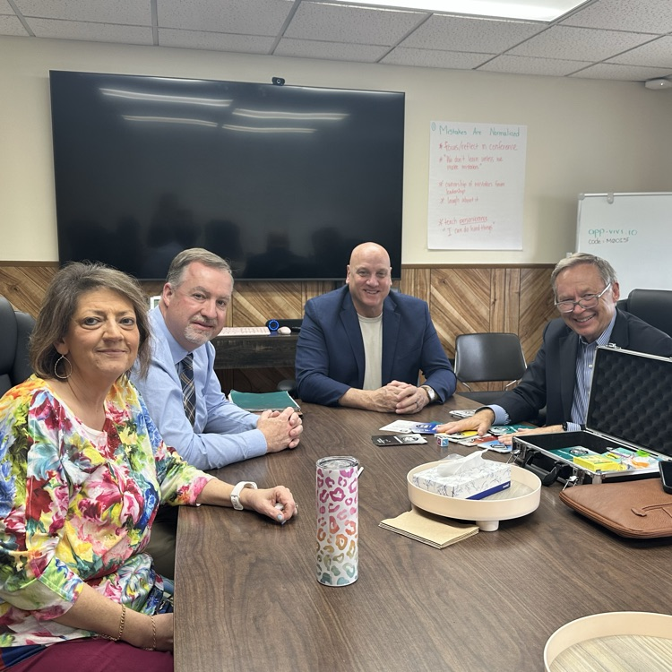 MCPS Superintendents meeting with Mike McClanahan from Ad Valorem