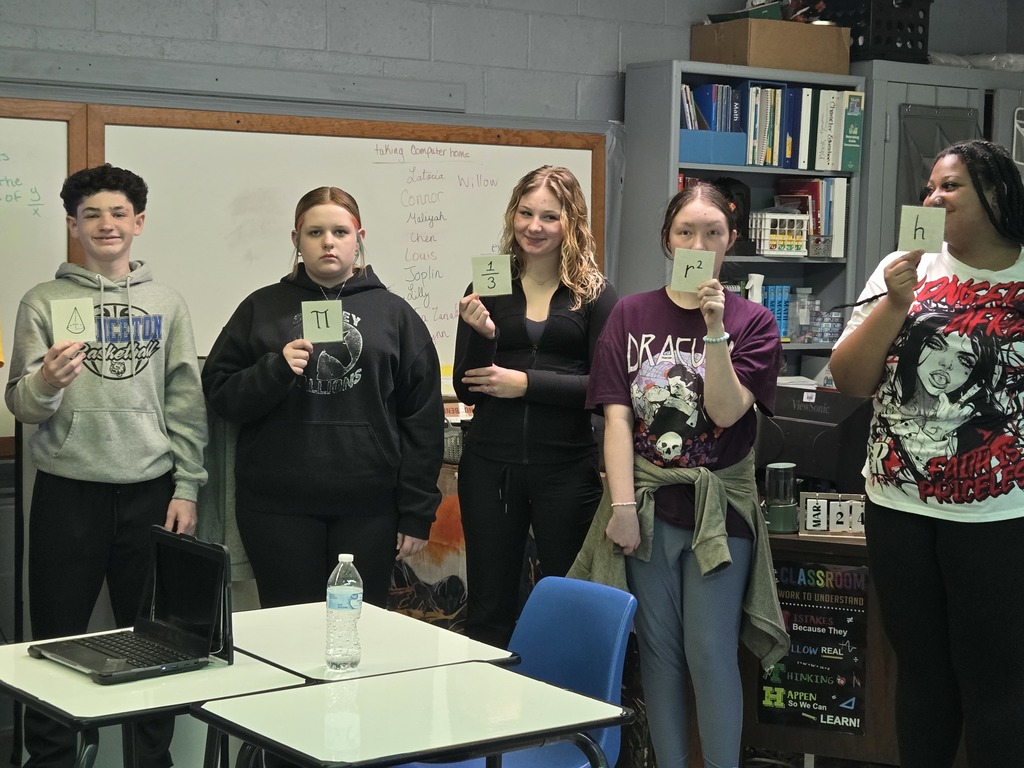 students holding a formula