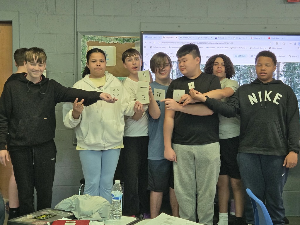 students holding a formula