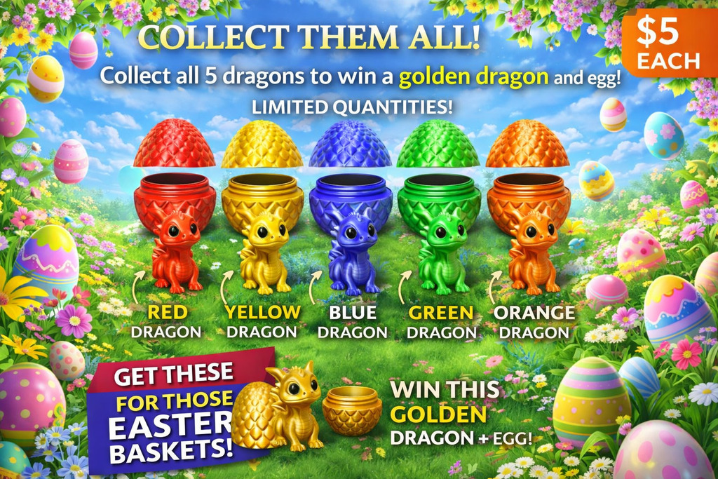 ad to sell Dragon eggs and mini dragon
