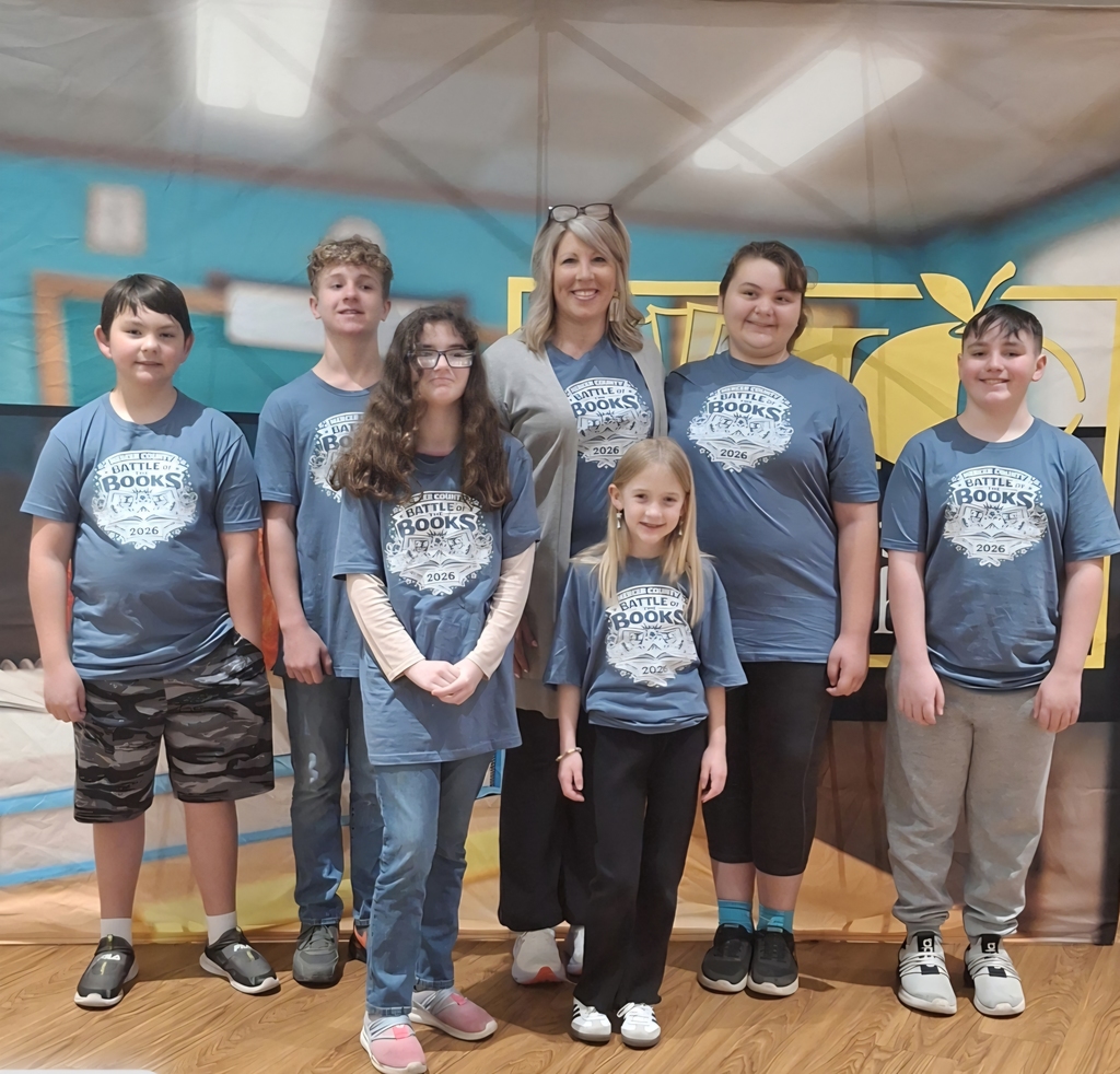 Good luck to our Battle of the Books team as they compete at Concord University!