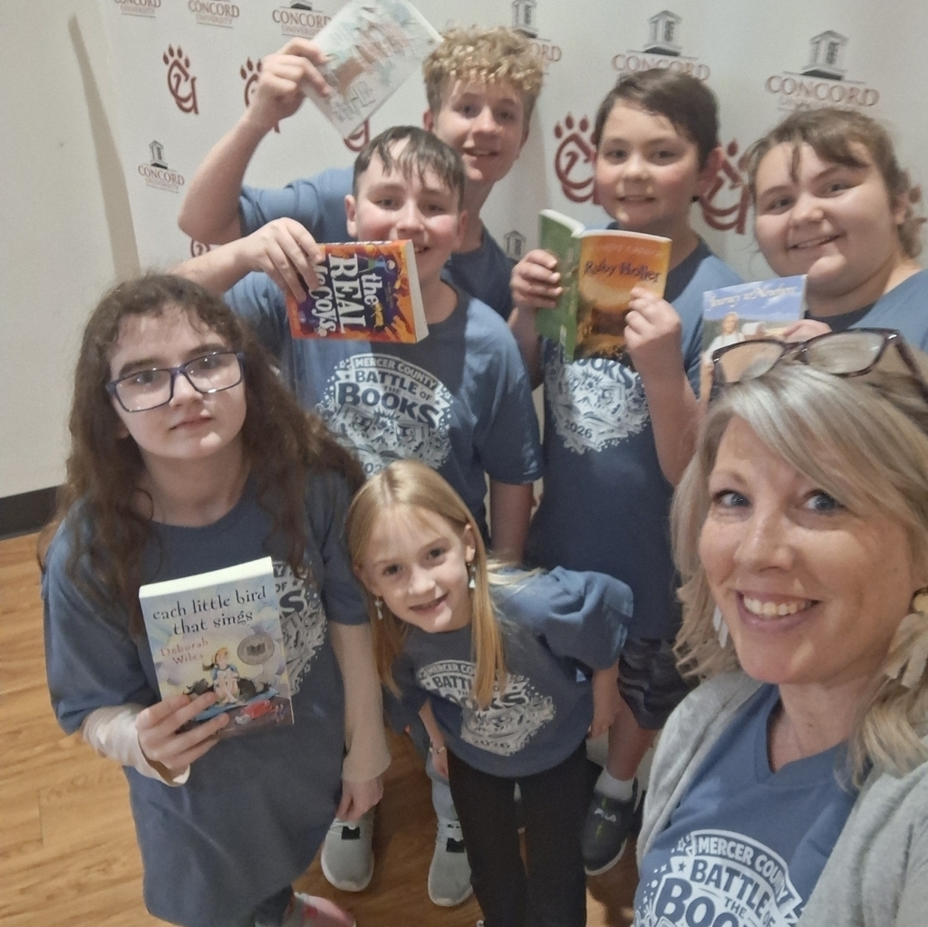 This team did an absolutely astounding job at Battle of the Books! They made it all the way to the round before semi-finals. This is one super competitive group! And what's even more awesome about them...is they're a true team and more like family. Mountain Valley is so proud of them and all the kiddos from around the county that competed.