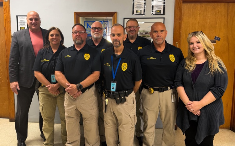 school resource officers along with Mr. Toman