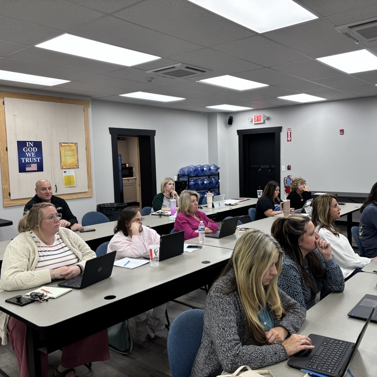 Central Office staff professional development session on April 7, 2026