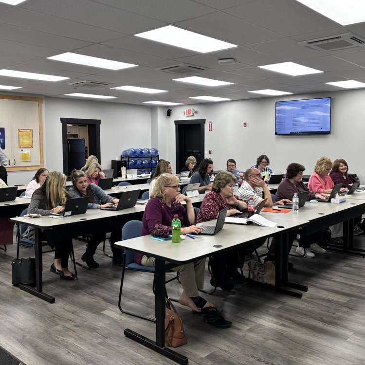 Central Office staff professional development session on April 7, 2026