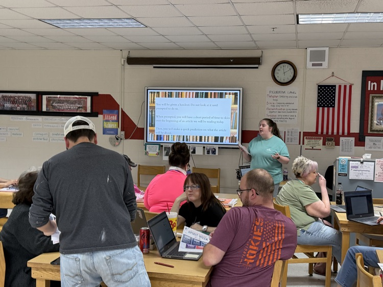 presenting a learning strategy