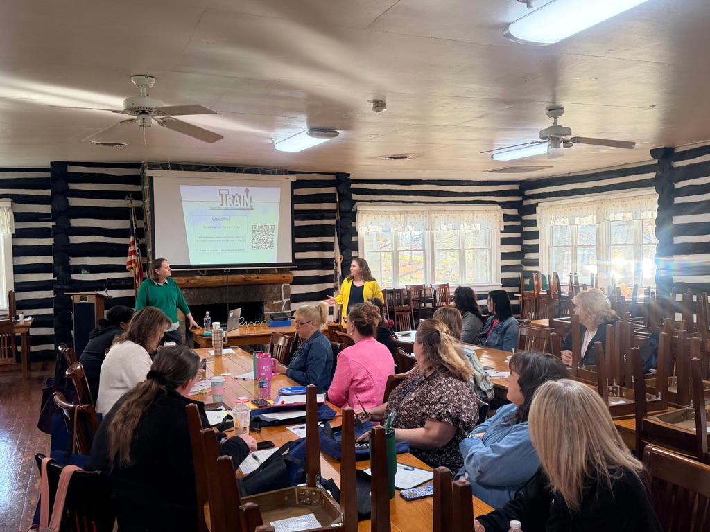 WVU Extension Office providing training to Mercer County Teachers at the 4-H Camp