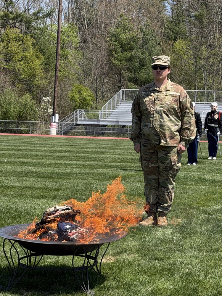 flag retirement ceremony