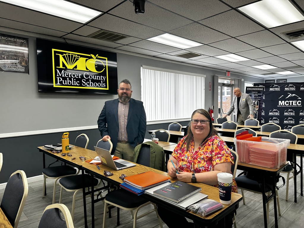 Elizabeth Younis and Travis Gibson from the WVDE