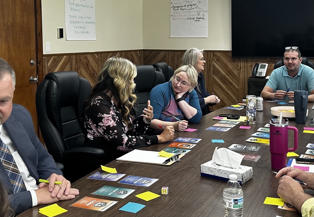 Team Building game with central office staff hosted by Mike McClanahan from Ad Valorem, LLC
