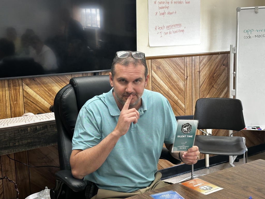 Team Building game with central office staff hosted by Mike McClanahan from Ad Valorem, LLC