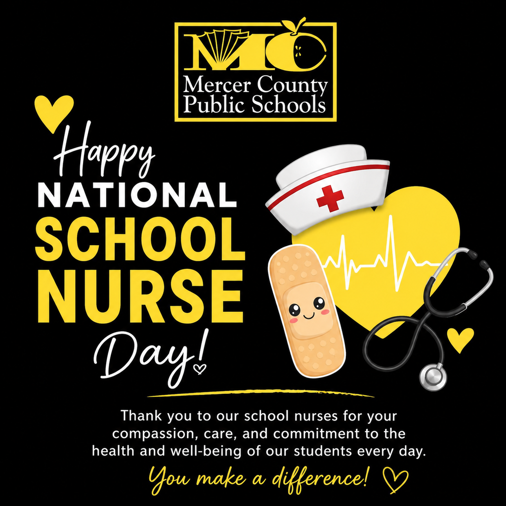 Graphic thanking our school nurses on National School Nurse Day