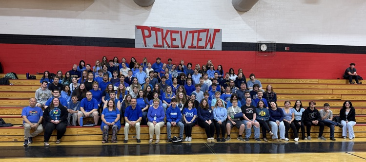 PSHS students wore blue in memorium