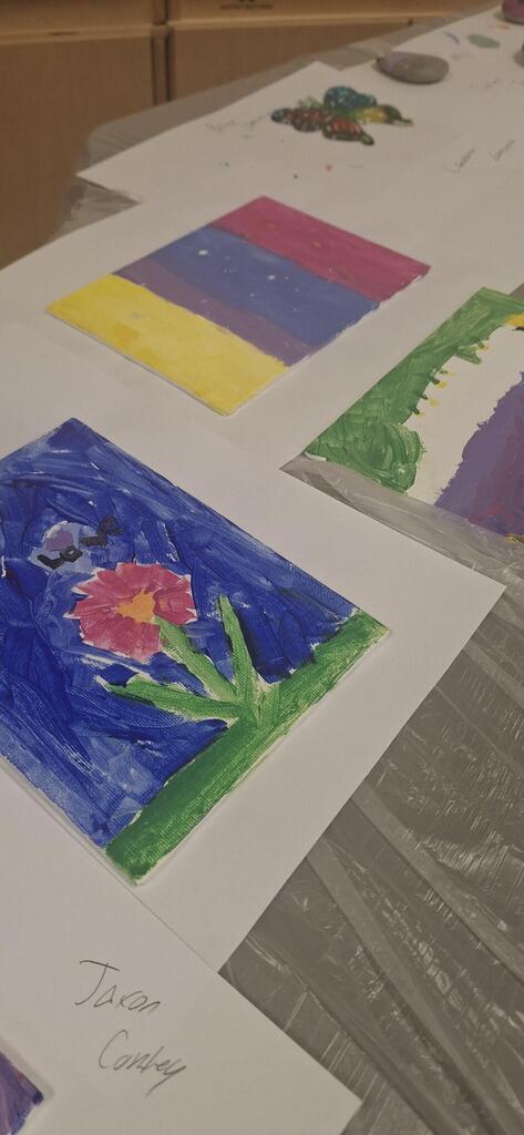 Art is where confidence, imagination, and creativity come alive. Check out our students' creativity!