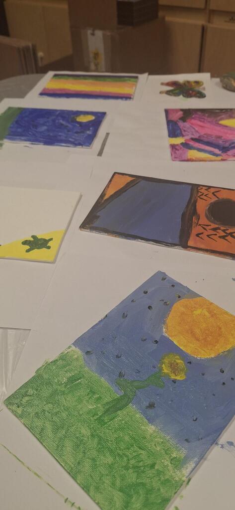 Art is where confidence, imagination, and creativity come alive. Check out our students' creativity!