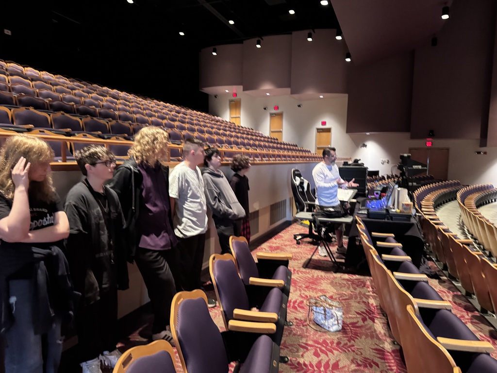 Theater students