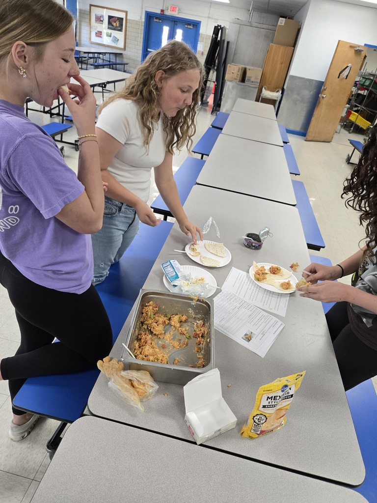 students cooking