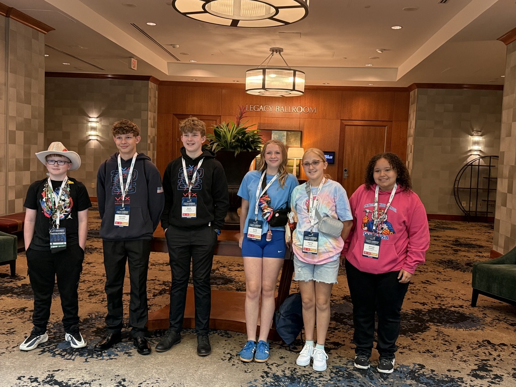 students getting ready to compete