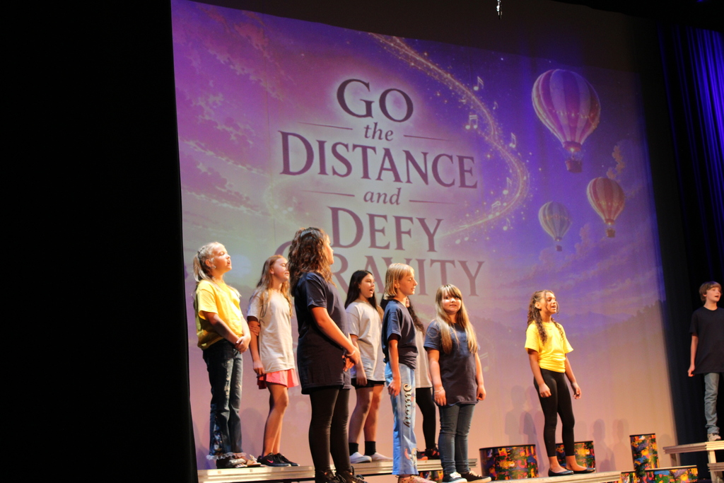 On Thursday, June 11, we had our end-of-year choir performance for grades 3, 4, and 5 at the Chuck Mathena Center.   The students, under the direction of Ms. Ana Barros, performed a beautiful medley of entertaining songs, many of which included choreography. Great job to all involved!  Enjoy looking through all the wonderful pictures from their performance.