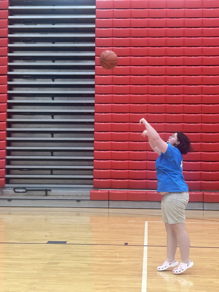 Having fun with students at Plainview High School