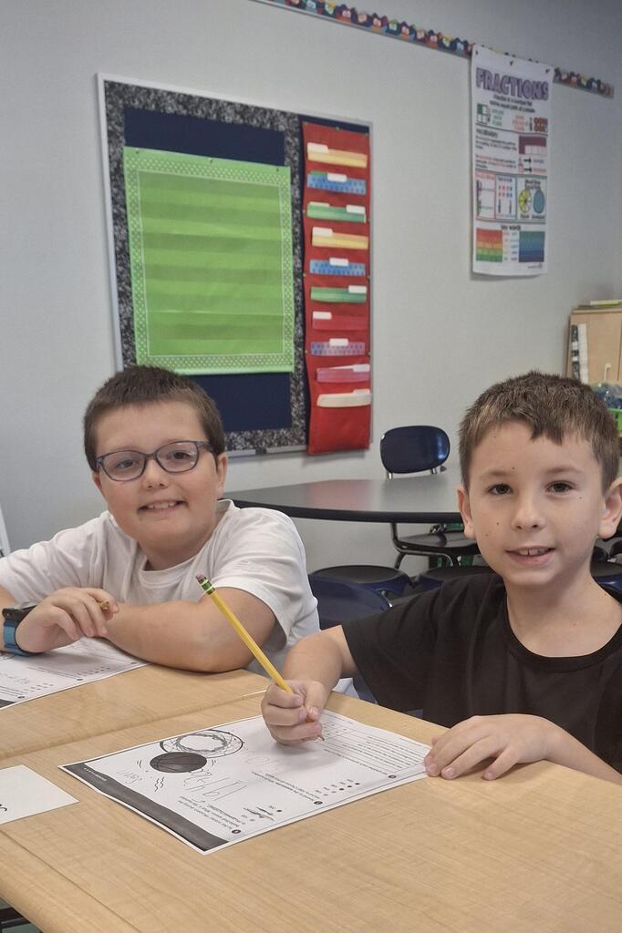 Two minds are better than one! Students in Mrs. Neal's 3rd grade class love working with a buddy.