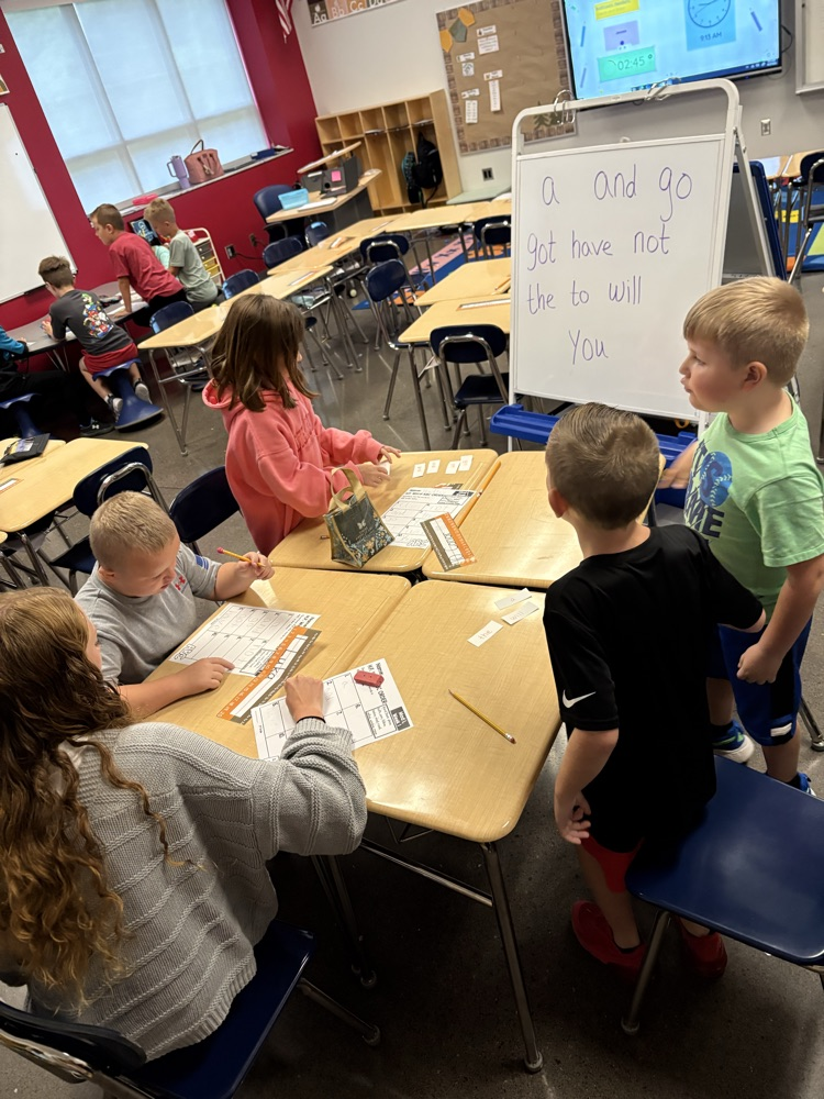 Mrs. Fulp and her class had a great week filled with fun recess days, math tools, and reading groups. Great job second grade!