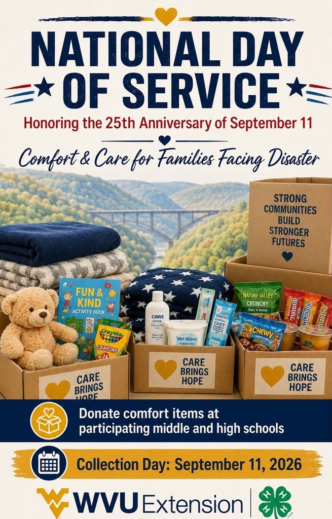 4H National Day of Service Flyer