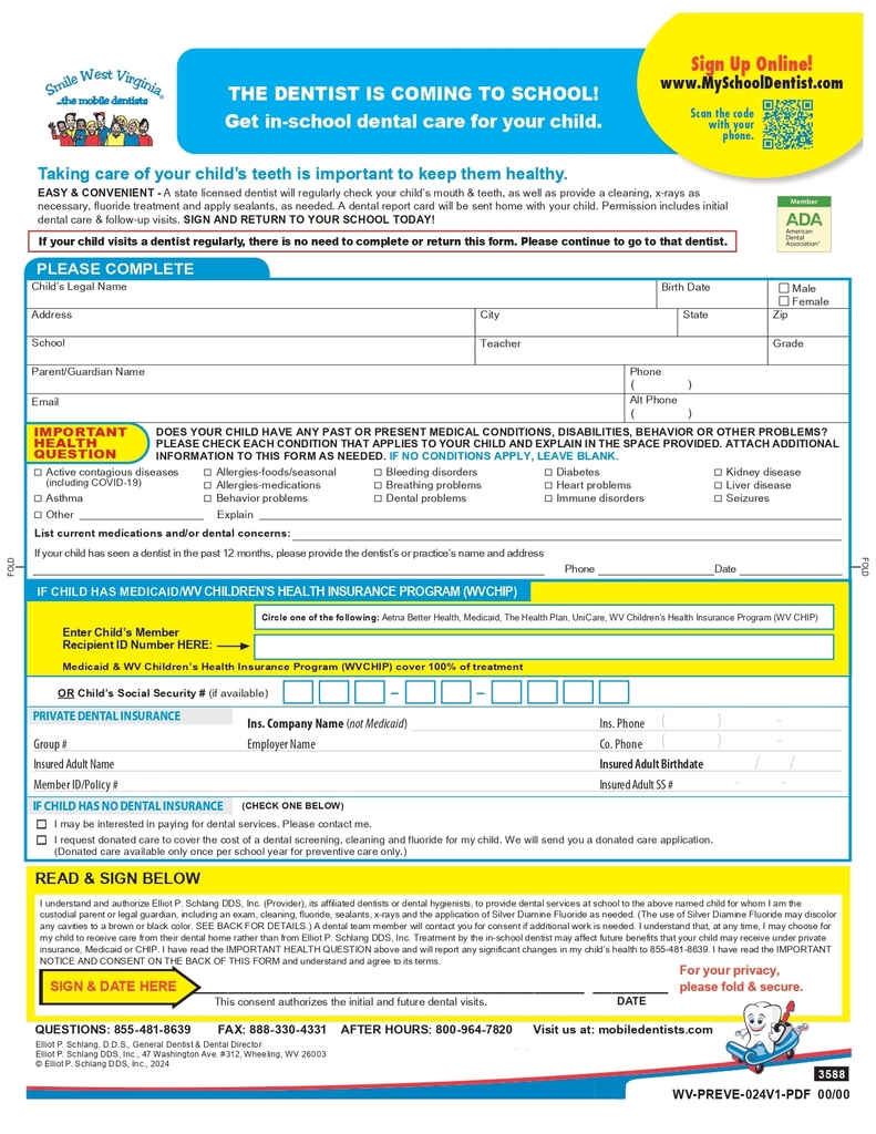 Smile WV Consent Form Pg 1