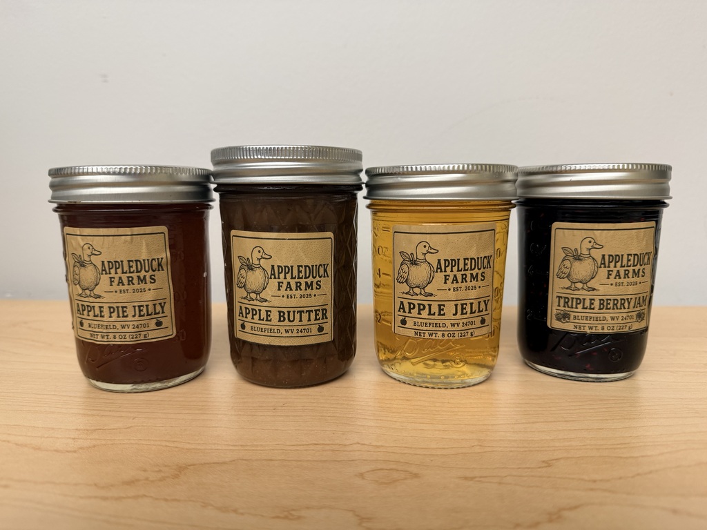 Jams from AppleDuck Farms
