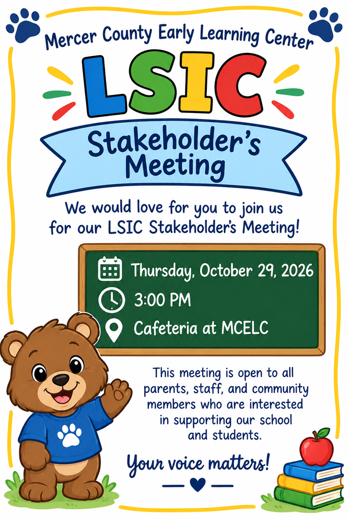 LSIC Stakeholder's Meeting Thursday, October 27, 2026 at 3:00PM. 