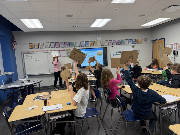 Surprise! Ms. Guill crashed our 5th grade math class and took over the lesson! Our 5th graders had so much fun learning from their principal! 