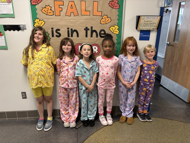 Pajama Day with Mrs. Fulp's second graders! 