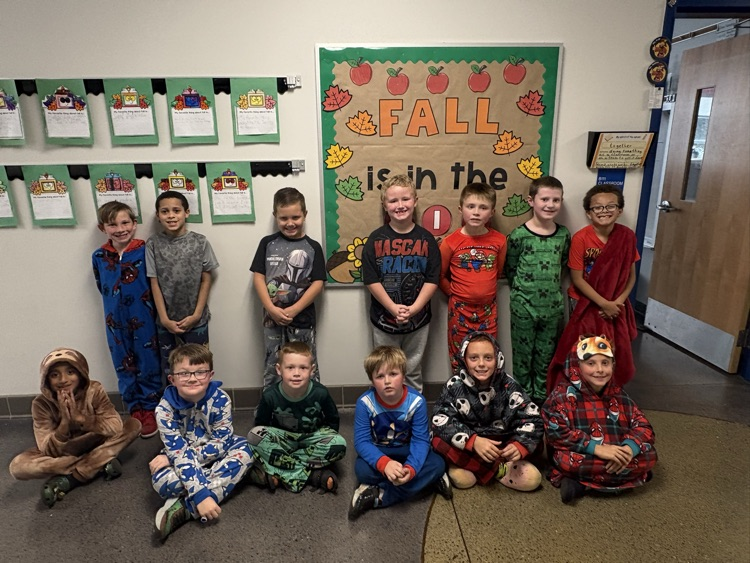 Pajama Day with Mrs. Fulp's second graders! 