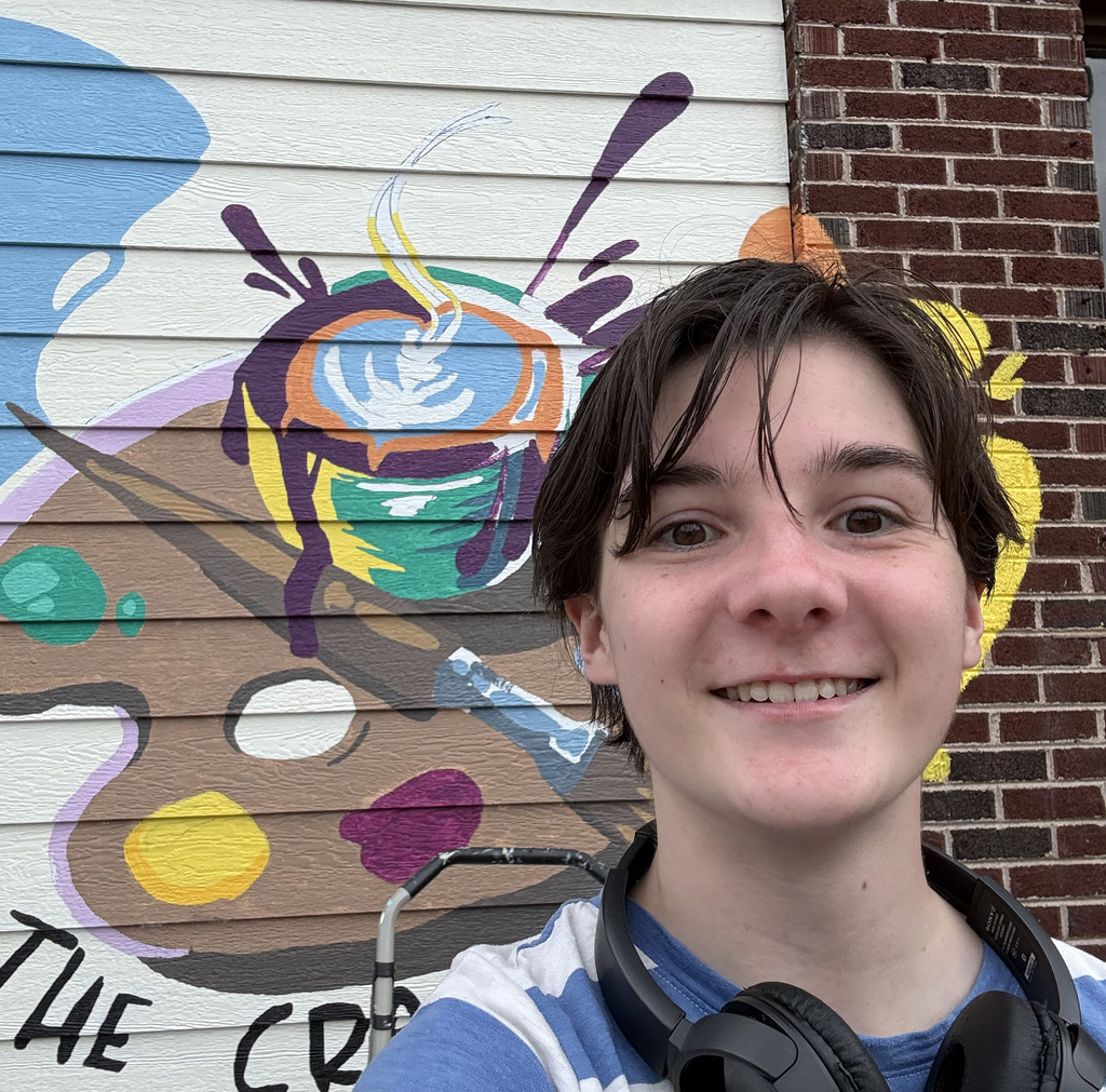 The Artist With Her Art