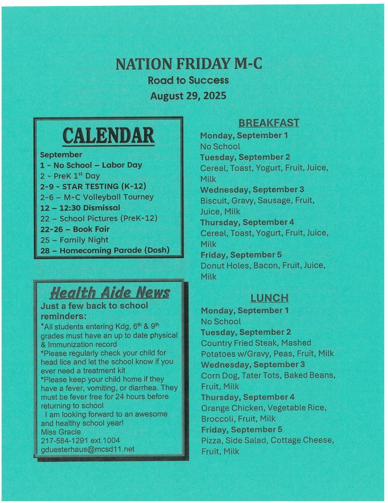 Friday Note