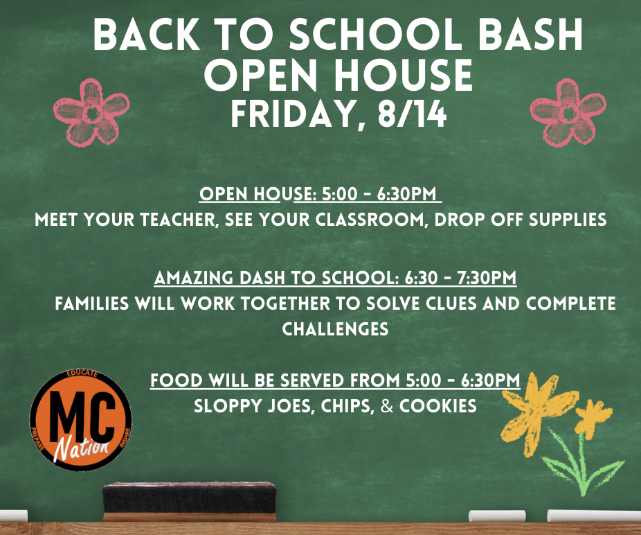 Back To School Bash/Open House