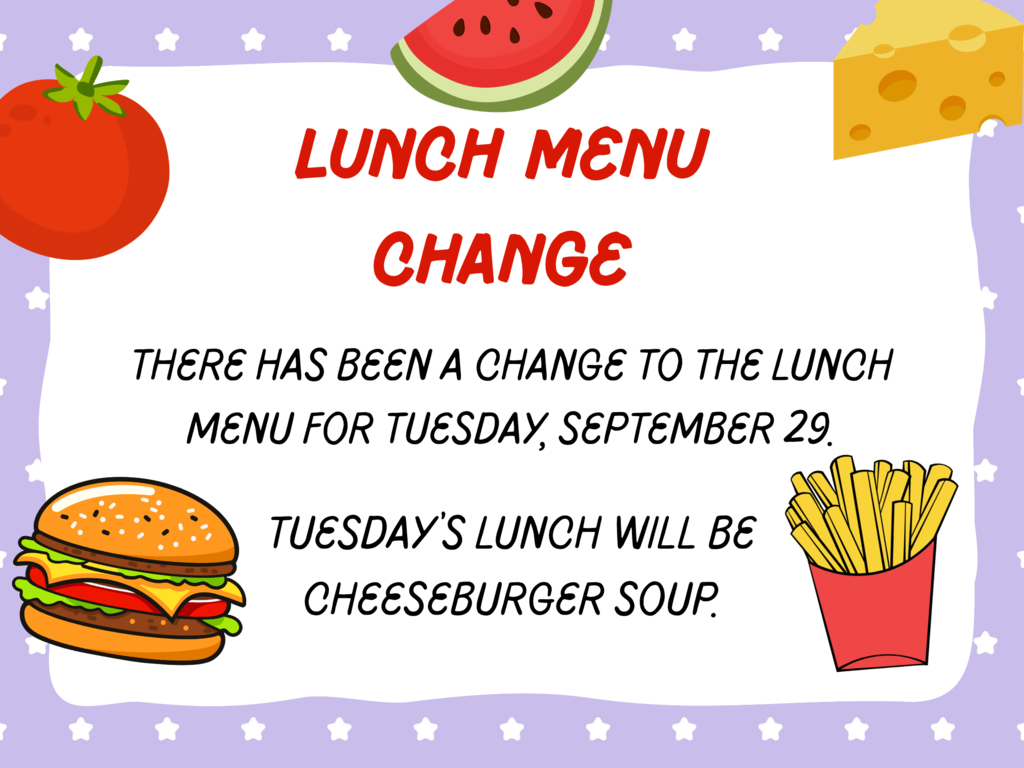 Menu Change