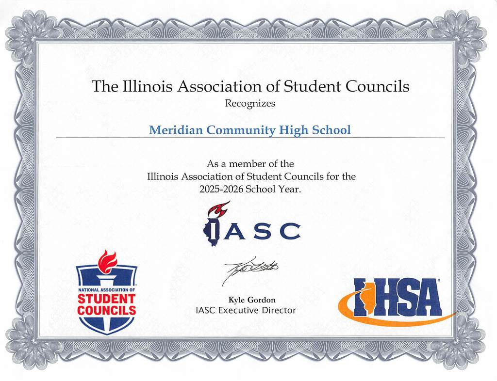 IASC Membership Certificate 2025-26