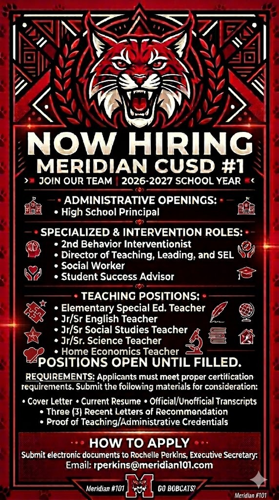 2026-27 Vacancies Flyer